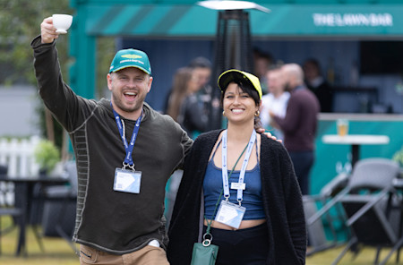 Some of our I / AM members joined us at our Lawn Event. 