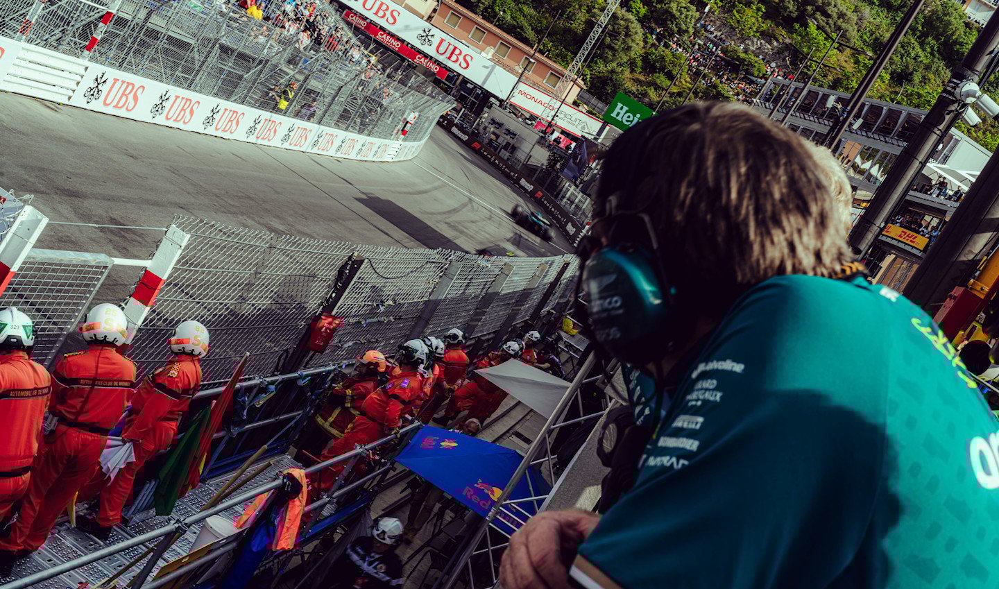 Monaco race page header