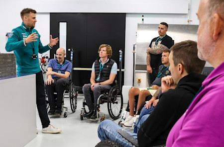 Our partners, Spinal Track, visited the AMR Technology Campus for unforgettable behind-the-scenes tour of our state-of-the-art home as part of their summer celebration.
