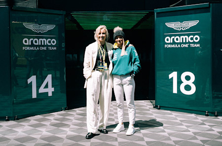 England Lionesses captain Leah Williamson joined in our home race celebrations.