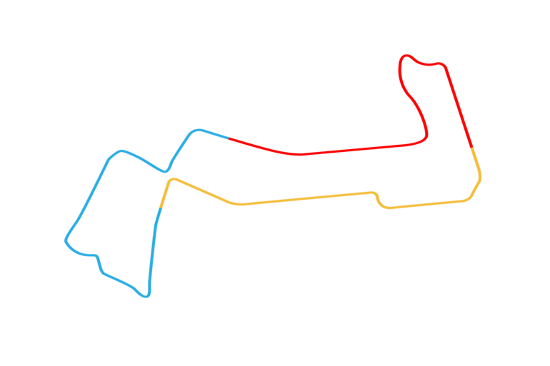 2023 Singapore Grand Prix track map sectors