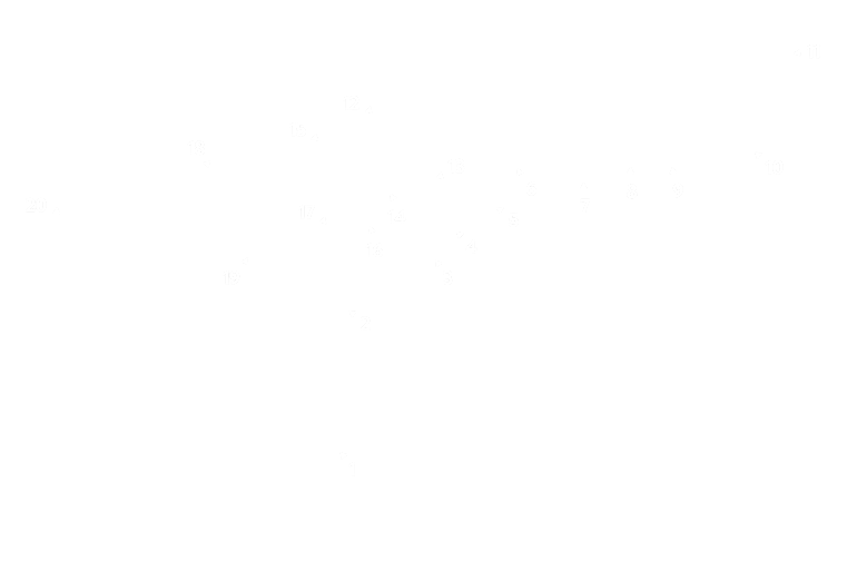 2023 United States Grand Prix track map turns